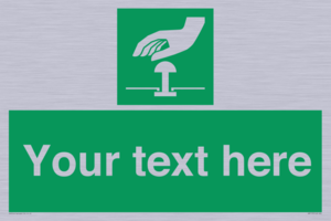 Custom Safe condition: Emergency stop button